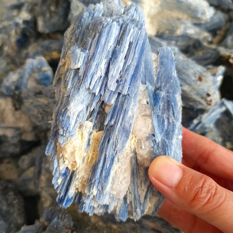 Natural Kyanite Rough Stones Reiki Crystal Gemstone Kyanite Specimens for Healing Wicca  Spiritual  Gifts
