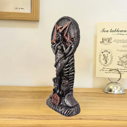 Pagan Altar Goddess Of Wisdom Sculpture Sumerian Witchcraft Female Woman Snake Witch Decor Home Decore Ornaments Goddess Statue