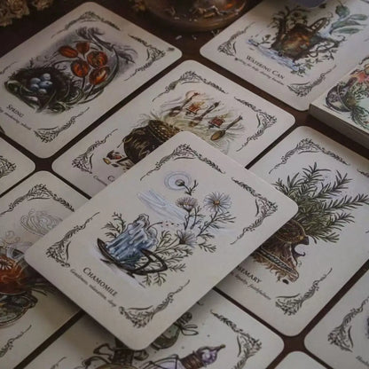 The Green Witch's Oracle Tarot Deck Embrace the Wisdom and Insight of Natural Magic Green Witch Witchcraft Series Party Toy Game