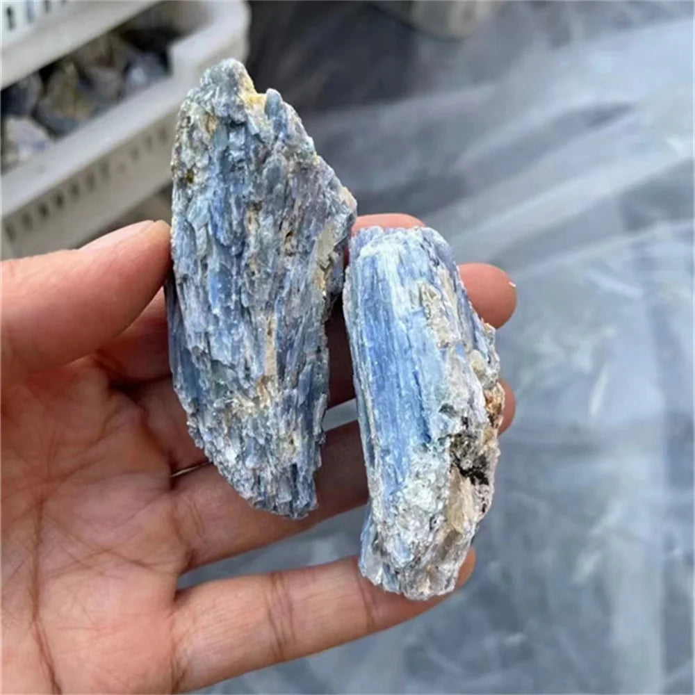 Natural Kyanite Rough Stones Reiki Crystal Gemstone Kyanite Specimens for Healing Wicca  Spiritual  Gifts