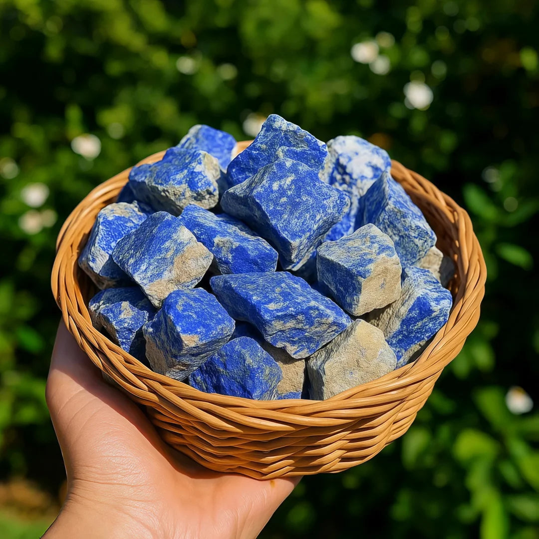 Natural Lapis Lazuli Raw Stone Crystal Cluster Rough Mineral Specimen Reiki Healing Energy Home Decor Aquarium Ornament