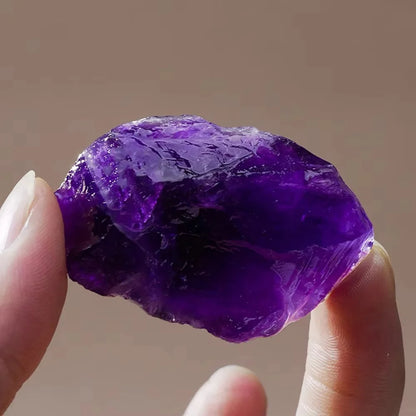 Natural Amethyst Raw Energy  Gemstone Healing Crystal Mineral Quartz Reiki Chakra style crystal gemstone Aromatherapy Stone