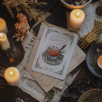 The Green Witch's Oracle Tarot Deck Embrace the Wisdom and Insight of Natural Magic Green Witch Witchcraft Series Party Toy Game
