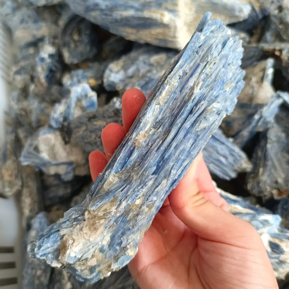 Natural Kyanite Rough Stones Reiki Crystal Gemstone Kyanite Specimens for Healing Wicca  Spiritual  Gifts