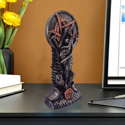 Pagan Altar Goddess Of Wisdom Sculpture Sumerian Witchcraft Female Woman Snake Witch Decor Home Decore Ornaments Goddess Statue