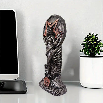 Pagan Altar Goddess Of Wisdom Sculpture Sumerian Witchcraft Female Woman Snake Witch Decor Home Decore Ornaments Goddess Statue
